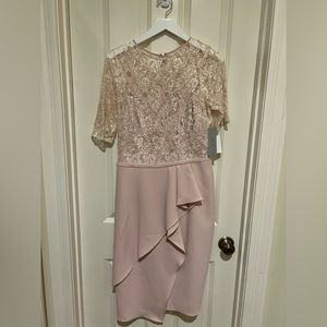 TERI JON Midi formal  Dress with beautiful bodice